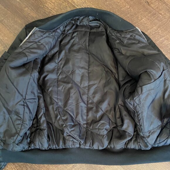 Vintage Puffed Bomber Jacket 'Thor's Gym' - Size Small - Picture 6 of 8